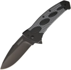 Kershaw Identity Framelock A/O Blade Gray & Black Handle Folding Knife EDC 1995