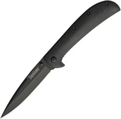Kershaw AM-4 Framelock A/O Spear Blade Black G10 Handle Folding Knife 2330BLK