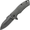 Kershaw Spline Framelock A/O Blade Blackwash Handle Folding Knife EDC 3450BW