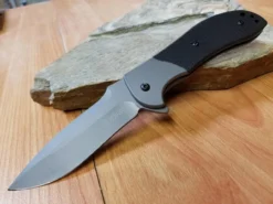 Kershaw Scrambler Assist Open Folding Knife Drop Point With Speed Safe - 3890