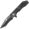 Kershaw Lifter Framelock A/O Tanto Blade Blackwash Folding Knife EDC 1302BW
