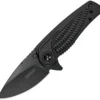 Kershaw Spoke Linerlock A/O Black Stainless Folding 4Cr14 Pocket Knife 1313BLKX