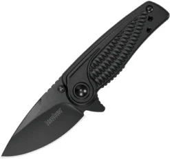 Kershaw Spoke Linerlock A/O Black Stainless Folding 4Cr14 Pocket Knife 1313BLKX