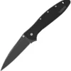 Kershaw Leek Framelock A/O Black DLC Coated Blade Folding Knife EDC 1660CKT