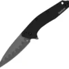 Kershaw Dividend Composite Linerlock A/O Black Aluminum Folding Knife 1812BLKCB