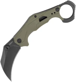 Kershaw Outlier Linerlock A/O Green GFN Folding 8Cr13MoV Pocket Knife 2064ODBW