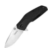 Kershaw Swerve Assisted Open Folding Knife Black Folder K Texture Drop Pt - 3850
