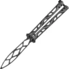 Kershaw Balanza Balisong Trainer BlackWash Stainless Butterfly Knife 4950TR