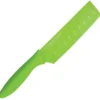 Kershaw Pure Komachi 2 Series Nakiri Fixed Blade Lime Green Kitchen Knife 5071
