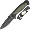 Kershaw PT-2 Framelock Combo A/O Folding Knife & Keychain Multi-Tool 6171PDQX