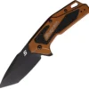 Kershaw Snap-On Gasket Linerlock A/O Bronze Aluminum Folding N690 Knife SO86BRNZ