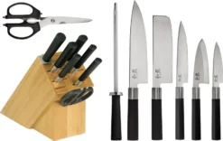 Kershaw Wasabi 8 Pc Kitchen Knife Set B0800