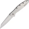 Kershaw Leek Framelock A/O Factory Second Gray Folding Pocket Knife X1660RB