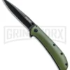 Kershaw Al Mar AM-3 Green G-10 Assisted Opening Knife - Black Plain