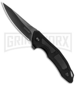 Kershaw Anso Method Liner Lock Knife Black G-10 BlackWash 1170