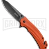Kershaw Barricade Assisted Opening Knife Orange GFN Black Oxide 8650