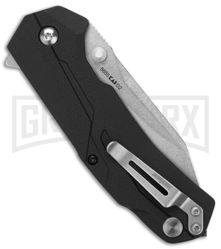 Kershaw Drivetrain Assisted Opening Knife - Stonewash Plain - Image 2