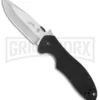 Kershaw Emerson CQC-6K Black G-10 Folding Knife - Stonewash Plain D2