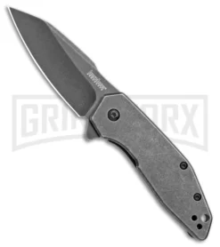 Kershaw Gravel Assisted Opening Knife Stainless Steel BlackWash