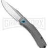 Kershaw Highball Frame Lock Knife Gray Stainless Steel Satin D2