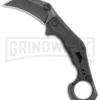 Kershaw Outlier Black GRN Assisted Folding Karambit - Black Stonewash Plain