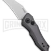 Kershaw Launch 10 Gray Automatic Knife CA Legal - Stonewash Plain