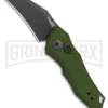 Kershaw Launch 10 Olive Green Automatic Knife CA Legal - Stonewash Plain