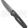 Kershaw Launch 11 Black Aluminum Automatic Knife - Blackwash Plain