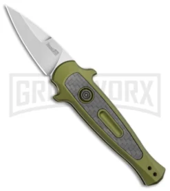 Kershaw Launch 12CA Legal OD Green Automatic Knife - SW Plain