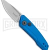 Kershaw Launch 9 Blue Automatic Knife CA Legal - Stonewash Plain
