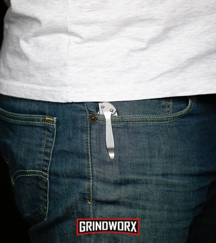 Kershaw Leek Assisted Opening Knife - Bead Blast Serr - Image 3