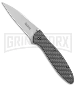 Kershaw Leek 3" Assisted Opening Knife Carbon Fiber Composite