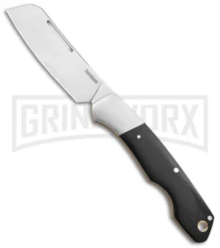 Kershaw Parley Black Micarta Slip Joint Knife - Cleaver Satin Plain