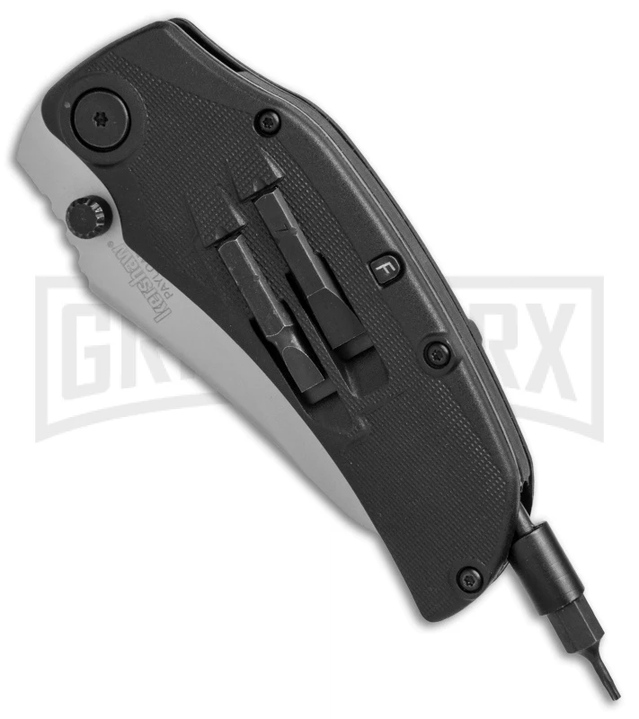Kershaw Payload Folding 3.375" Knife W/ 5-Bit Screwdriver Set - Bead Blast - Image 4