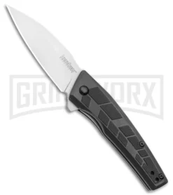 Kershaw Rhetoric Black GFN Assisted Knife 3in Bead Blast