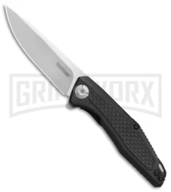 Kershaw Sinkevich Atmos Liner Lock Knife Black G-10/Carbon Fiber Satin