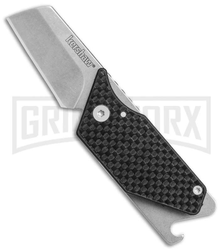 Kershaw Sinkevich Pub Carbon Fiber Folding Knife - Stonewash Plain