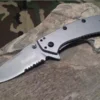 Kershaw Hinderer Folder A/O Knife Flipper Combo Edge - 1555ST