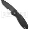 Kershaw Blur Black Assisted Opening Knife - Black Serr