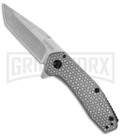 Kershaw Cathode Assisted Opening Flipper Knife - Stonewash