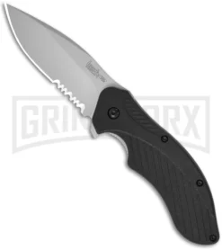 Kershaw Clash Assisted Opening Knife - Bead Blast Serr