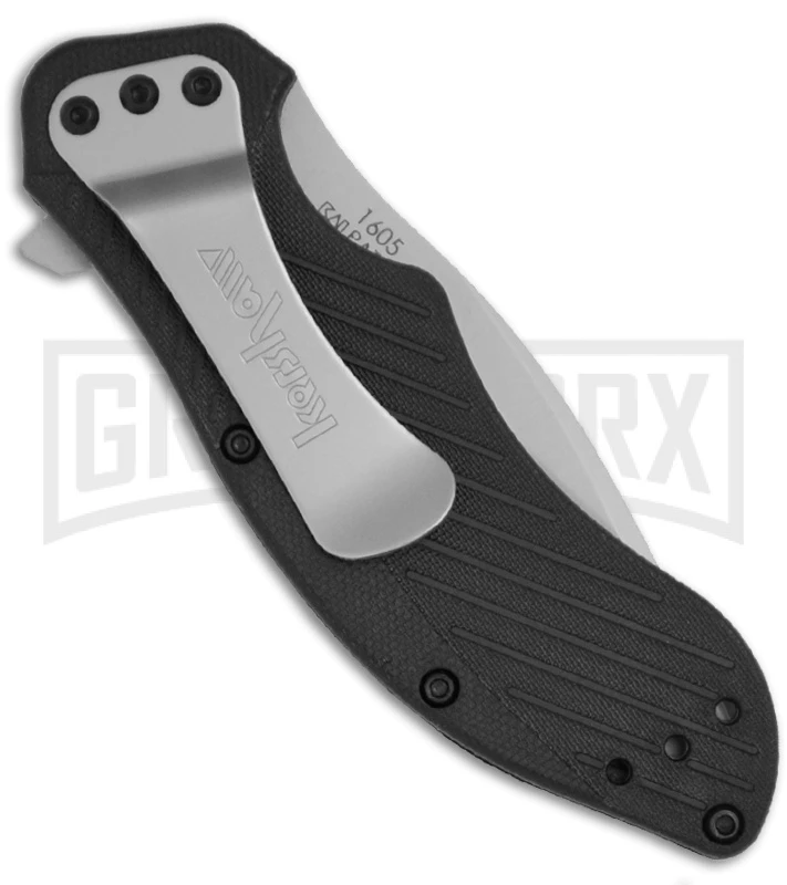 Kershaw Clash Assisted Opening Knife - Bead Blast Serr - Image 2