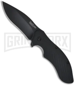 Kershaw Clash Assisted Opening Knife - Black Plain