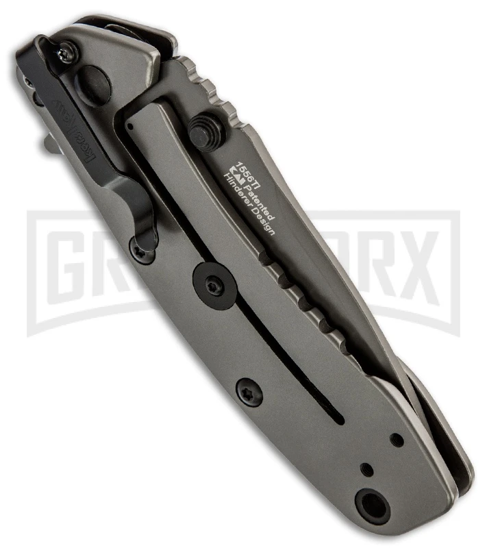 Kershaw Cryo II Assisted Opening Frame Lock 3.25" Knife Gray - Image 2