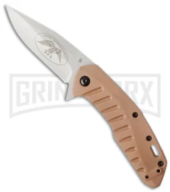 Kershaw Duck Commander Bisland Assisted Opening Knife - Bead Blast Plain