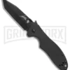 Kershaw Emerson CQC-7K Black G-10 Tanto Knife - Black Plain