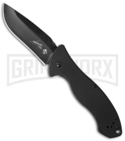 Kershaw Emerson CQC-9K Liner Lock 3.5" Knife Black G-10 Black