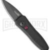 Kershaw Launch 4 Black Automatic Knife CA Legal - Black Plain