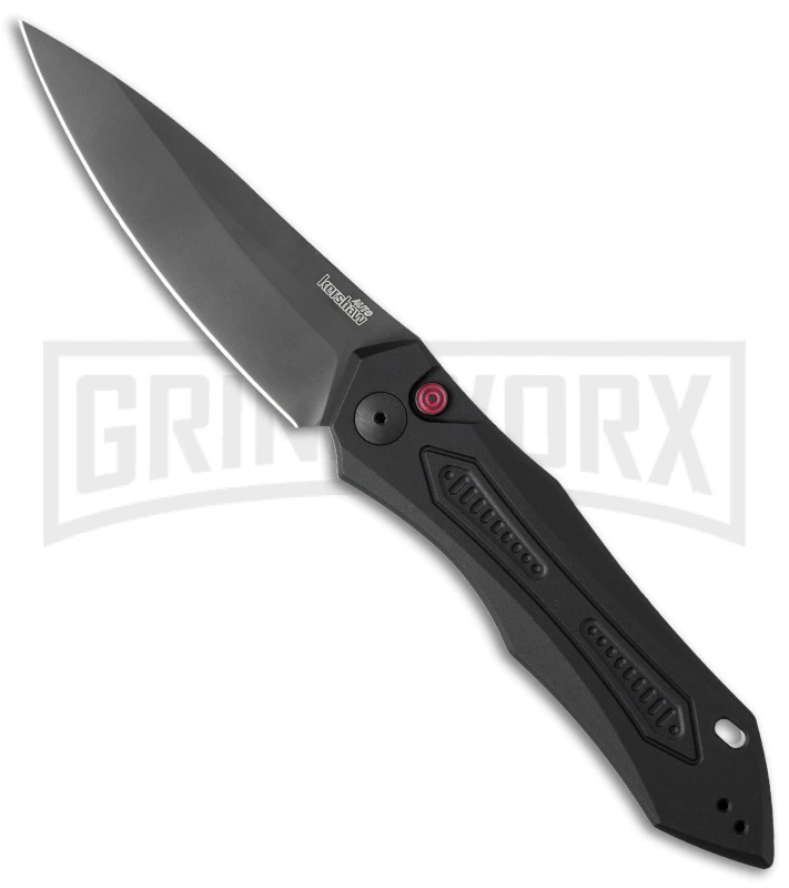 Kershaw Launch 6 Automatic Knife - Black Plain