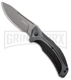 Kershaw LoneRock Hunting Folding Knife - Gray Plain